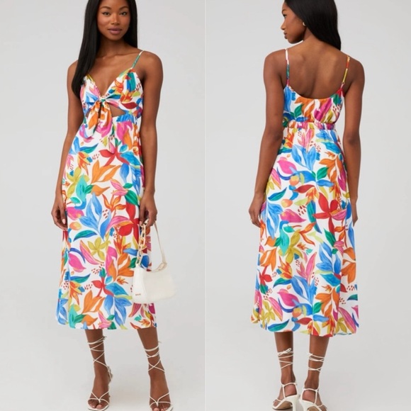 Show Me Your MuMu Dresses & Skirts - Show Me Your MUMU Moby Tie Maxi